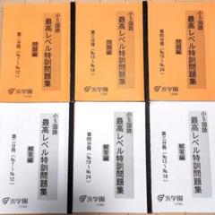 浜学園 小5 最高レベル特訓 国語 第二～四分冊 - メルカリ