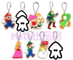 【新品未使用・送料込】ラバーストラップコレクション Nintendo ７種セットのサムネイル
