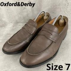 Oxford&Derby オックスフォードアンドダービー ローファー サイズ7