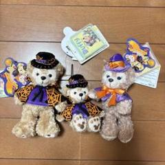 【新品未使用】ディズニー ダッフィー ハロウィン ぬいぐるみバッジ