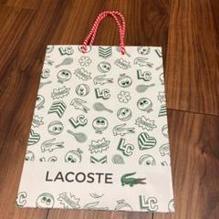 ☆LACOSTE☆ ストライプショッパーバッグ Women's L.12.12 Large Striped Piqué Canvas Tote - Bags - New