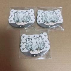 大千鳥十文字槍　刀猫男士　猫耳缶バッジ