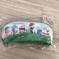 メガネケース　ネコ　パラソル　EM 新品