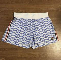 FILA フィラ　ハーフパンツ ホワイト/ブルー