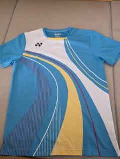 YONEX バドミントンゲームシャツ M 青