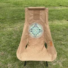 ヘリノックス マンダラ刺繍 ベージュ ローチェア ヘリノックス マンダラ刺繍 ベージュ ローチェア - メルカリ