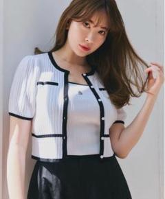 2025年最新】TROIS logo bicolor rib knit setの人気アイテム