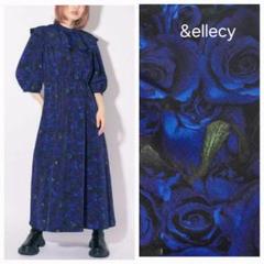 &エルシー アンドエルシー &ellcy シアー和柄ワンピース サイズM &エルシー アンドエルシー シアー和柄ワンピース サイズM ワンピース