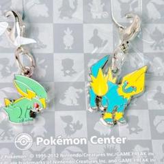 ポケモン　メタルチャーム　ラクライ　ライボルト　ポケモンセンター