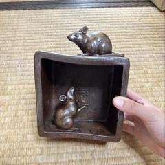 備前焼 小西陶古造 青備前窯変浮彫り『葉文』ぐいのみ 酒呑 盃 化粧箱付/ 酒器 備前焼 小西陶古造 青備前窯変浮彫り『葉文』ぐいのみ 酒呑 盃