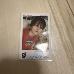 &TEAM D'PARTMENT チェキ サインフォト ニコラス
