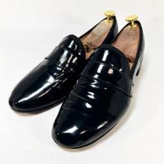 大量入荷 美品】repetto レペット 41 Michael マイケル ローファー 黒 靴