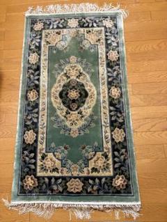 段通　絨毯　カーペット　中古　No.5 段通絨毯カーペット中古No.5