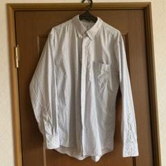 UNIQLO ユニクロ　長袖シャツ メンズ　M 綿100%のサムネイル