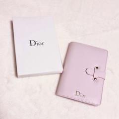 Christian Dior ピンク 6穴手帳カバー Christian Dior ピンク 6穴手帳カバー