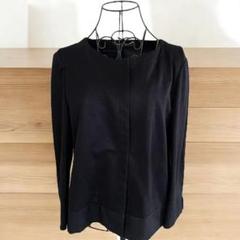 美品✨POPE ロペ 大きいサイズ コットンリネン　黒ジャケット L〜XL 13