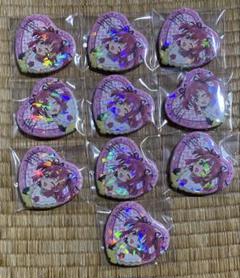 幻日のヨハネ　イースター　ルビィ　ハート缶バッジ10点セット