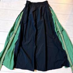 新品Pauline Bleu ポリーヌブローサイドジップラインスカート黒