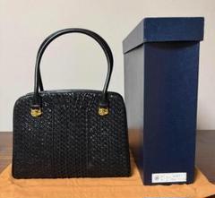 極美品‼LAMODA KOBAYASHI クロコダイル ハンドバッグ0187