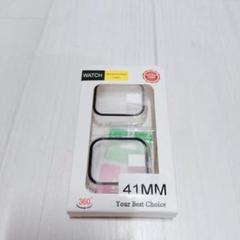 Apple Watch ケース カバー 41mm クリア ２個セット