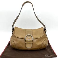 コーチバッグ　COACHバッグ　ソーホー　9248 コーチレザー Coach 9248 Vintage Soho Y2K Black Leather Shoulder Bag w