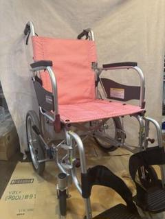 ③カワムラサイクル　車椅子　介助用　超軽量8.9kg　1日のみ使用　発送引取埼玉 超軽量車いす(自走用)ふわりす＋ 自走用・背折れ 車椅子 24-6617