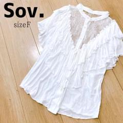 【期間限定　値下げ中】　ソブ　ブラウス セール】シフォンボウタイブラウス（シャツ/ブラウス）｜Sov