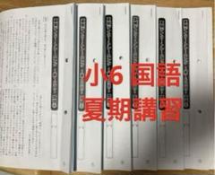 2025年受験　サピックス　SAPIX 6年国語テキスト　デイリーチェック付き 2025年受験 サピックス SAPIX 6年国語テキスト デイリーチェック