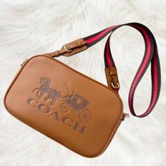 コーチバッグ F72704 サドル COACH ショルダーバッグ クロスボディー COACH コーチ ホースアンドキャリッジ ショルダーバッグ 斜め