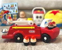 トイストーリー シーンセイ ロボット リトルタイクス 消防車 消防士 セット リトルタイクス☆消防車 箱付きセット☆DEALERSHIP