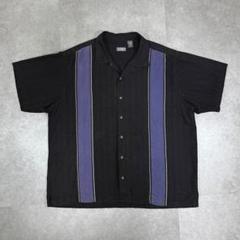 IZOD リネンシャツ レーヨンシャツ キューバシャツ 開襟シャツ