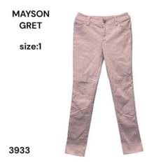 メイソングレイ　MAYSON GREY パンツ　カジュアル　ストレッチ　1