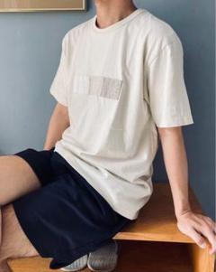 【M】TERAS テラスOriginal T-shirts WHITE,白T