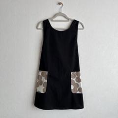 【ハンドメイド】北欧風バッククロスエプロン