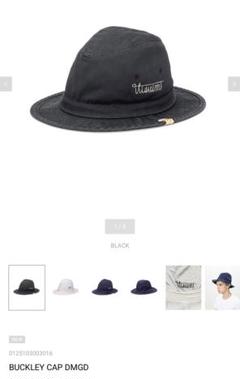 帽子 visvim 25SS BUCKLEY CAP DMGD BLACK M/L visvim 25SS BUCKLEY CAP DMGD – Vintage Concept Store