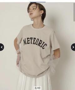 今季 新品未使用Arpege story パール＆フォトTシャツ - メルカリ