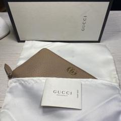 GUCCI 長財布 ベージュ