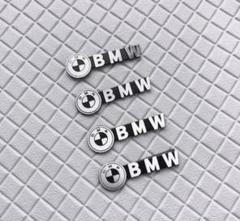 BMW ロゴホーンステッカースピーカーデカールステッカー、3D 金属4枚セットのサムネイル
