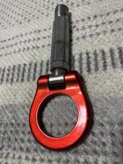 フェアレディzZ34 牽引フック　赤 日産 フェアレディZ（RZ34）フリップアップトーイングフック