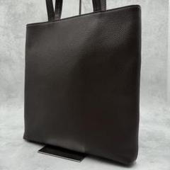 【美品✨】Hush Tug スマート トートバッグ 肩がけ A4可 ブラウン