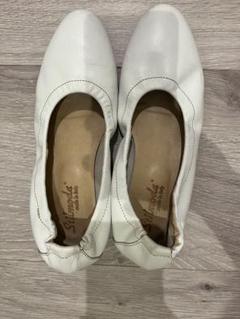 STIL MODA 新品未使用イタリア製ブラウンレザー フラットシューズ