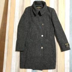 ハリスツイード Harris Tweed ヴィンテージ ロングコート 伝統の逸品 Town Club - Harris Tweed】ヴィンテージ ハリスツイード ウール