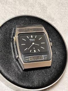 SEIKO アナデジ H259-501A腕時計 ブラックのサムネイル