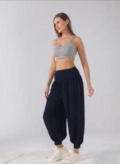 値下げ！女性用ハイウエストワイドレッグダンスパンツ ヨガパンツ　新品
