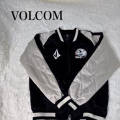 VOLCOM スカル刺繍 スカジャン　スケーター　スタジャン　ストリート