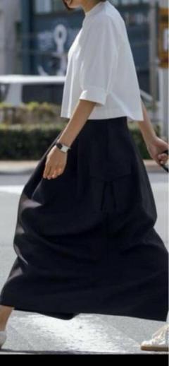 EASY COCOON SKIRT/Black | FREY