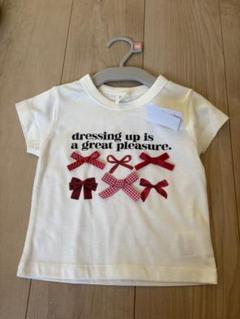 しまむらmicorrid アンナ リボンTシャツ