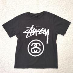 ステューシー SSリンク フロントロゴ プリントTシャツ Lサイズ