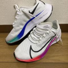 人気海外ブランドアイテム｜ファッション通販 ZOOM NIKE PEGASUS メルカリ - 数回着用 ホワイト/マルチカラー 37 ウォーキング・ランニングウェア