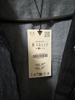 ZARA TRF ベルトデニムジャケット　真美子さん　大谷夫婦